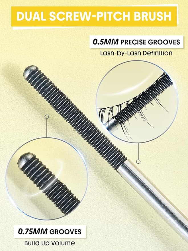 SHEGLAM Lashlighter Iron Curl Mascara Straight Lashes Long-lasting Lengthening Waterproof