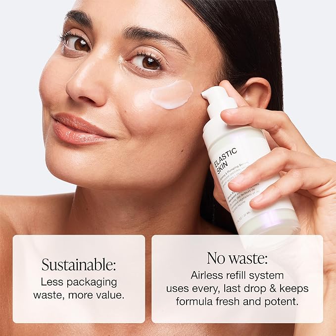 INNBEAUTY PROJECT Elastic Skin Firming & Plumping Growth Factor Serum with Copper Peptides, REFILL, 1 FL OZ (30ml)