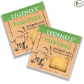Legend's Creek Farm Goat Milk Soap - Cleansing Moisturizing Bar for Hands and Body - 5 Oz Creamy Lather, Nourishing, Gentle Natural Soap for Sensitive Skin (Pear Cider, Pack of 2)