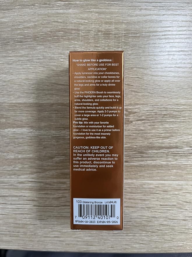 Body Shimmer Oil, Sparkle Pink Natural Glow Luminizer, Long Lasting Moisturizing Liquid Illuminator Highlighter Makeup for a Sun-Kissed Glow, Brush Include, 1oz, Fair