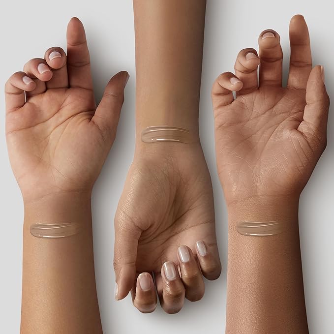 COVERGIRL Clean Fresh Nourishing Skin Tint, 630 Deep/Dark, Liquid Foundation, Dewy Finish, Infused with Coconut & Aloe, Vegan Formula