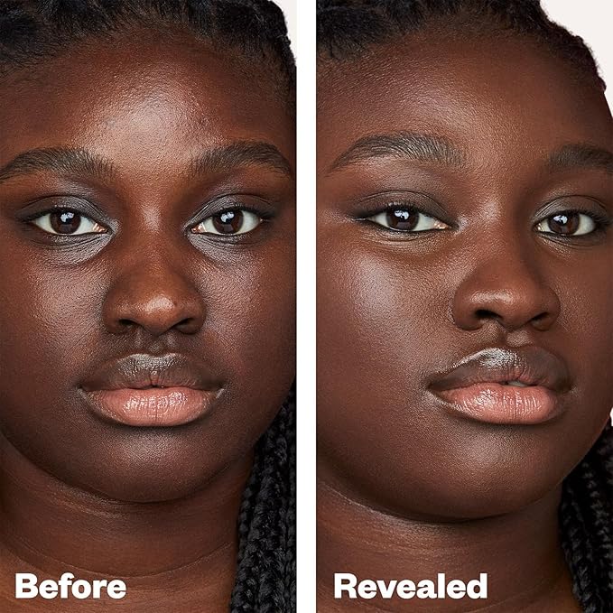 Kosas Revealer Liquid Foundation SPF 25 – Medium Buildable Coverage, Hydrating Natural Glow Finish, Rich Deep Neutral 440