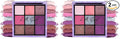 L.A. Girl Keep It Playful Eyeshadow Palette, Playtime GES436 (Pack of 2)