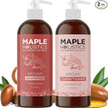 Argan Oil Shampoo and Conditioner for Dry Hair - Paraben and Sulfate Free Shampoo and Conditioner Set for Dry Hair Frizz Curl Care and Split Ends - Moisturizing Argan Shampoo and Conditioner Set