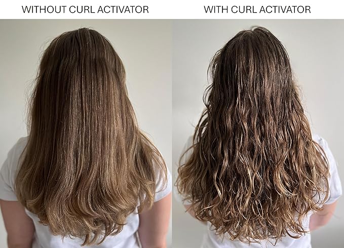 Alcôve - Curl Activator for Curly Hair - Argan Oil, Pomegranate Seed & Mango Extract - Defining Cream for Wavy Hair - Anti Frizz - Moisturizing - Effective in High Humidity - 8.5oz