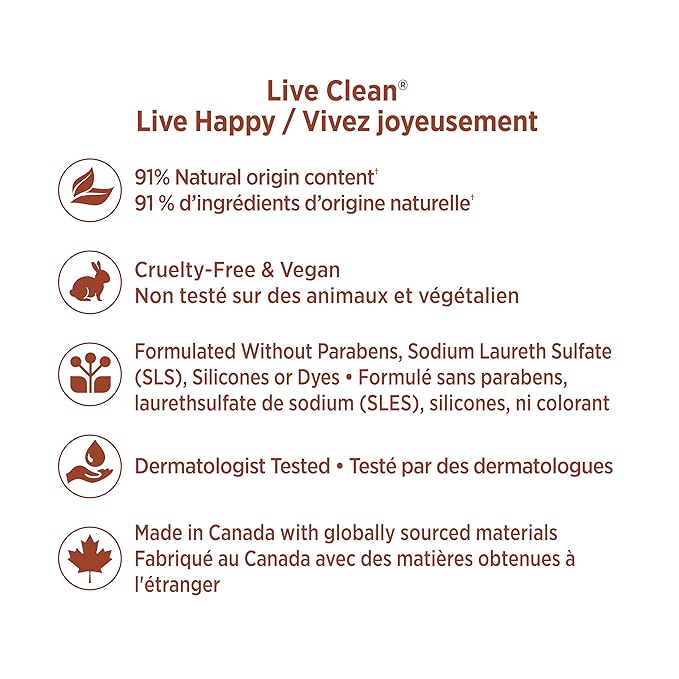 Live Clean Argan Oil Shampoo, 750 ML