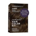Madison Reed Radiant Hair Color Kit - 6.5NNA Medium Neutral Brown (Sondrio), 100% Gray Hair Coverage Permanent Hair Dye for Resistant Grays | PPD-Free & Ammonia-Free, 1 Pack