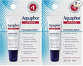 Aquaphor Lip Repair Ointment - Long-lasting Moisture to Soothe Dry Chapped Lips - .35 fl. oz. Tube,(Pack of 2)