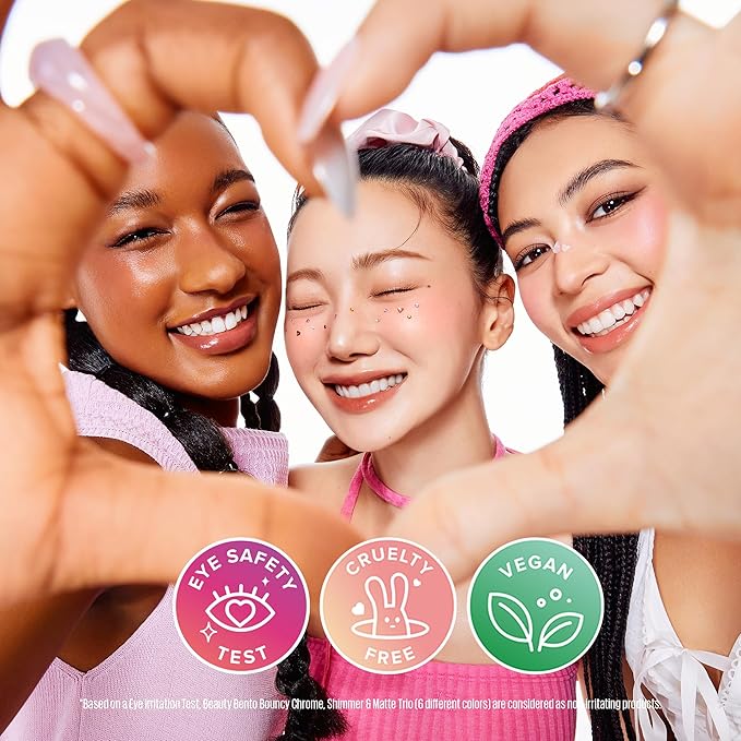 Kaja Beauty Bento Collection - Bouncy Eyeshadow Trio | Burnt Sandy Brown Tones, Travel Size, 13 Velvet Dream, 2019 Allure Best of Beauty Award, 0.03 Oz