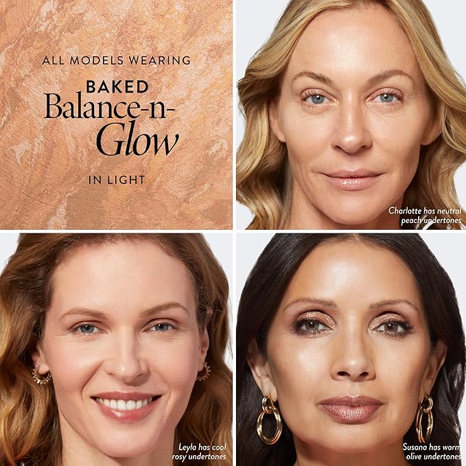 LAURA GELLER NEW YORK Baked Balance-N-Glow Illuminating Foundation - Light - Buildable Sheer to Light Coverage - Satin Finish