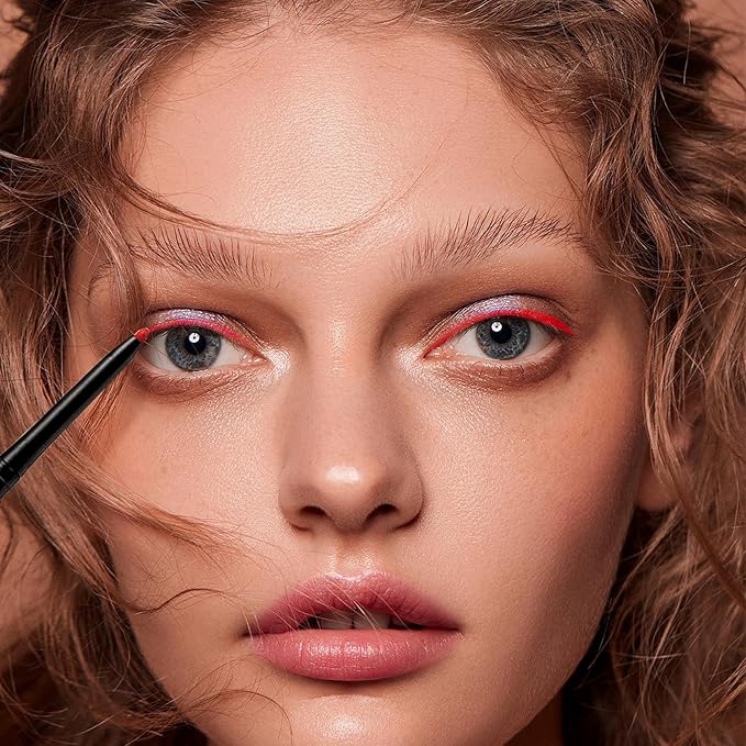 Eyeliner Pencils,Professional Long Lasting Waterproof Makeup Pencils,Highly Pigmented Inner Corner Eye Highlighter Eyeliner Pencil Eye Liner Pen Sets for Women