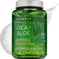 Cica & Aloe All-in-One Ampoule – Soothing Hydrating Gel Serum, 3-in-1 Toner Essence Serum for Sensitive Skin, Lightweight Facial Serum for Face & Neck, 250 ml / 8.45 fl oz