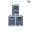 One With Nature Activated Charcoal Soap 4oz 3-Pack – Detoxifying and Exfoliating Charcoal Soap Bar with Dead Sea Salt for Face & Body, for Men & Women