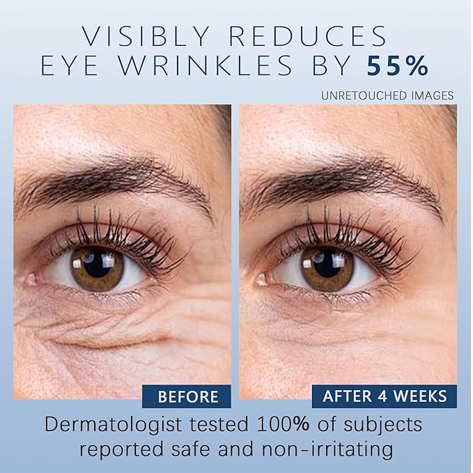 MAVENI Vitality-Fill Boosting Eye Cream, Natural Anti Aging Under Eye Cream Lift & Firm,Reduce Wrinkles,Fine Lines,and Under Eye Bags,Dark Circles Under Eye Cream