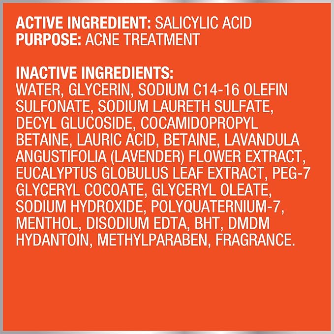 Biore Blemish Fighting Ice Cleanser Face Wash with Salicylic Acid, Clears and Helps Prevent Acne Breakouts, Cools & Refreshes Skin, Oil Free, 6.77 Oz (Pack of 3)