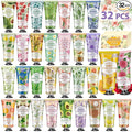 KONEUK 32 Pack Hand Cream Gift for Women, Bulk Hand Lotion Travel Size for Dry Cracked Hands, Mini Moisturizing Hand Cream for Mothers Day Gifts, Teacher Gifts, Nurse Gifts, Bridal Shower Favors