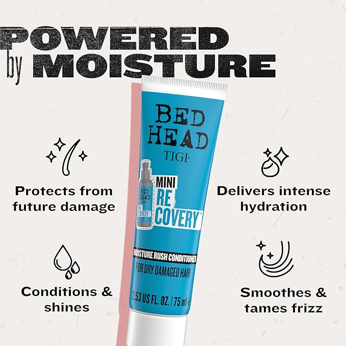 Bed Head by TIGI Recovery Conditioner, Travel Mini, 2.53 fl oz