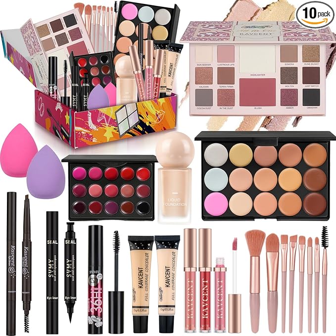 Makeup Set for Teens Makeup Kit for Teens Women full Kit Makeup Kits for Teenagers Makeup Gift Set for Teen Girls Women Christmas