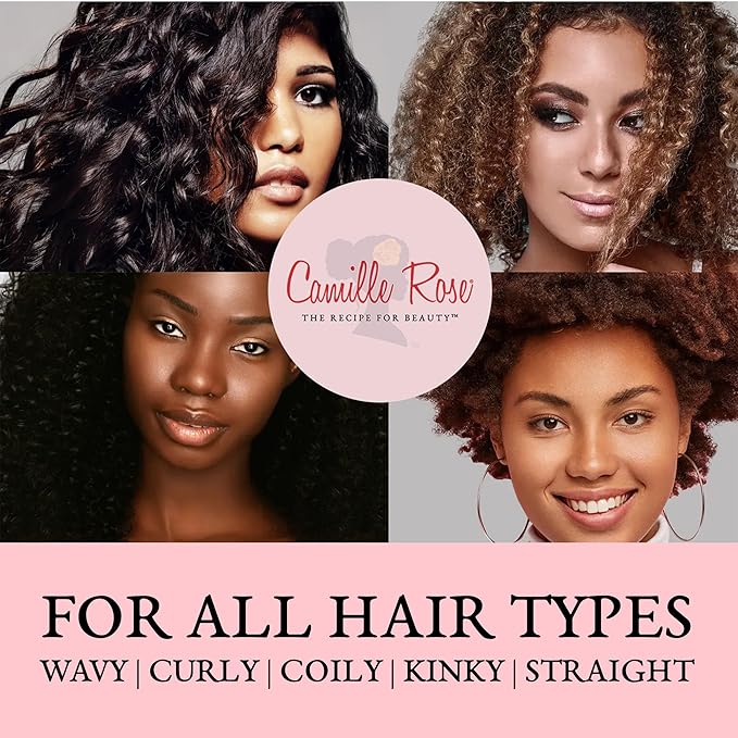 Camille Rose Guava Slip Detangling Conditioner, with Guava, Kakadu Plum and Soursop to Detangle, Condition and Revive, for All Hair Textures, 12 fl oz