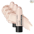 wet n wild MegaGlo Makeup Stick, Buildable Color, Versatile Use, Cruelty-Free & Vegan - When the Nude Strikes (Pack of 3)