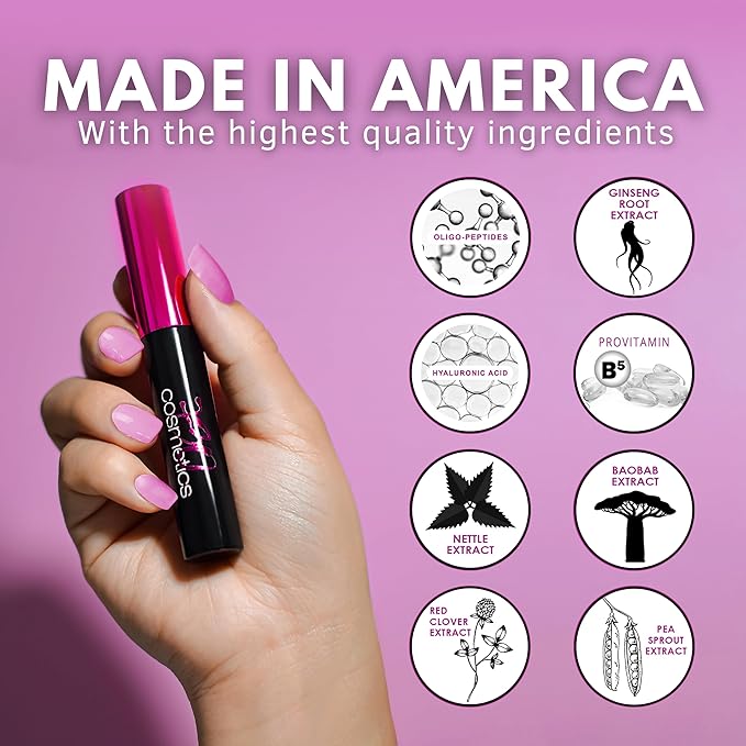 Insane Lashes Growth Serum - Rapid Growth Lash Serum & Eyebrow Enhancer - Natural Lash Boost Serum for Longer, Thicker and Healthier Eyebrows - 8ml
