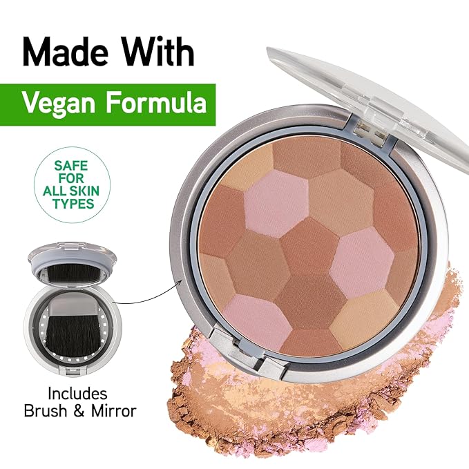 Physicians Formula Powder Palette Multi-Colored Bronzer Healthy Glow Bronzer, Dermatologist Tested, Clinicially Tested