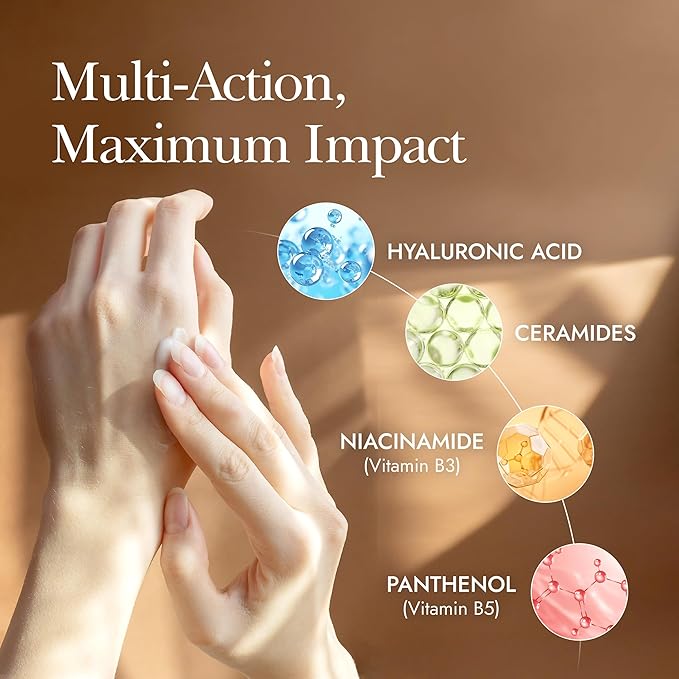 THERAPISPA Ultra Rich Hand Cream – Intensive Hydration & Repair for Dry, Chapped Hands | Enriched with Shea Butter, Ceramides, Niacinamide (B3) & Panthenol (B5) (White Tea, 2.0 oz, Pack of 5)