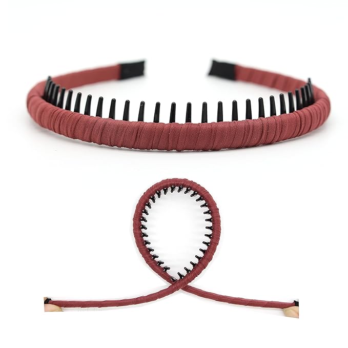 JOBAND teeth comb headbands for women with hair hairbands fashion hair accessories Non-slip head bands ladies (4 color)