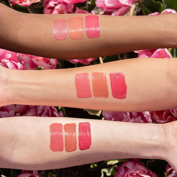 Bloomeffects - Tulipscreen Hydrating Lip Oil | SPF 40+ | Cruelty-Free, Non-Toxic, Clean Beauty (Tulipy Pink, 0.24 oz | 7 ml)