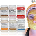YMEYFAN Jelly Mask for Facials Professional Face Mask Bulk Wholesale, Jelly Mask Powder for Estheticians Supplies Beauty Salon Spa Face Mask Skin Care, 23Fl Oz (6 Jar)