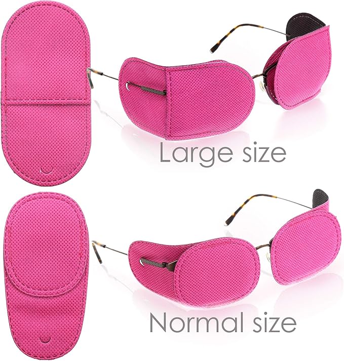 Eye Patches for Adults Kids Eye Patch for Glasses Treat Lazy Eye Amblyopia Strabismus for Left or Right Eyes
