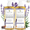 Tree To Tub Lavender Dry Hair Shampoo for Sensitive Scalp - Gentle Hydrating Dry Scalp Shampoo for Women & Men, Moisturizing Sulfate Free Shampoo w/Organic Argan Oil, Chamomile, All Natural Aloe Vera