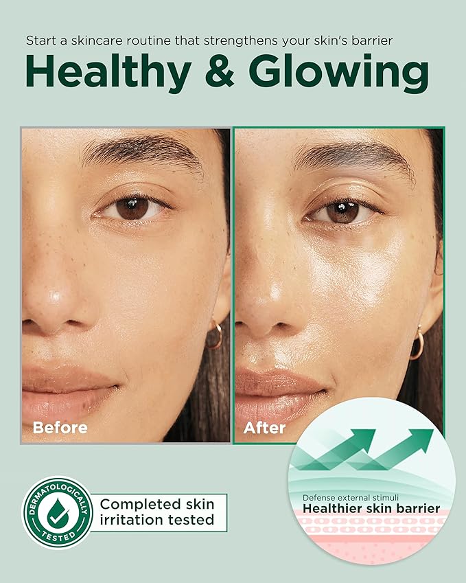 EASYDEW Barrier Repair Mask - Intense Moisture-Rich Face Mask with Revitalizing Cream Essence for Lasting Hydration with EGF Peptide, Ceramides, Hyaluronic Acid, 4 Sheets