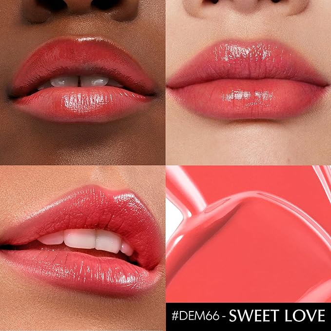 Depuplum Red Pink Lipstick for Women Moisture Lip Gloss Tinted Lip Balm Sheer Lipsticks for Mother's Day Nourishing Hydrate Glossy Lipstick for Dry Lips,DM66 Berry