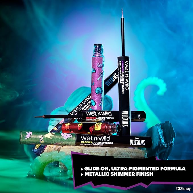 wet n wild Disney Villains Baddies Liquid Eyeliner – Queen of Mean