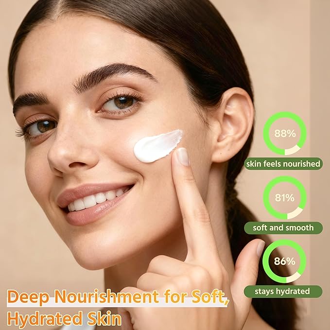 Beef Tallow for Skin, 100% Grass-Fed Whipped Tallow Balm Tube Organic Moisturizer for Face & Body Deep Hydration for Dry & Sensitive Skin Natural Tallow Cream