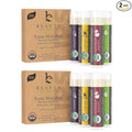 USDA Organic Lip Balm - USA Made with Natural Ingredients, 4 Pack Multi Flavor Lips Moisturizer, Moisturizing Lip Care, Beauty Gifts & Small Birthday Gifts, Moisturizer Chapstick Care for Dry Lips