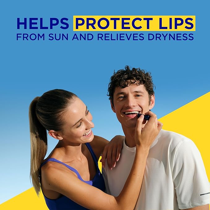 Coppertone Sport SPF 30 Lip Balm, Broad Spectrum SPF 30 Sun Protection With Jojoba and Shea Butter, Hydrates Lips, 0.17 Oz Stick
