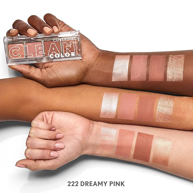 COVERGIRL Clean Fresh Color Clean Eyeshadow Dreamy Pink