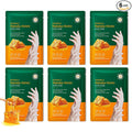 Hydrating Hand Masks, 6PCS Hand Mask Moisturizing Gloves for Men Women, Smooth Long Lasting Soft Exfoliating Hand Peeling Spa Mask Moisturizer Beauty Gift Set for Dry Cracked Rough Dull Hands（H)