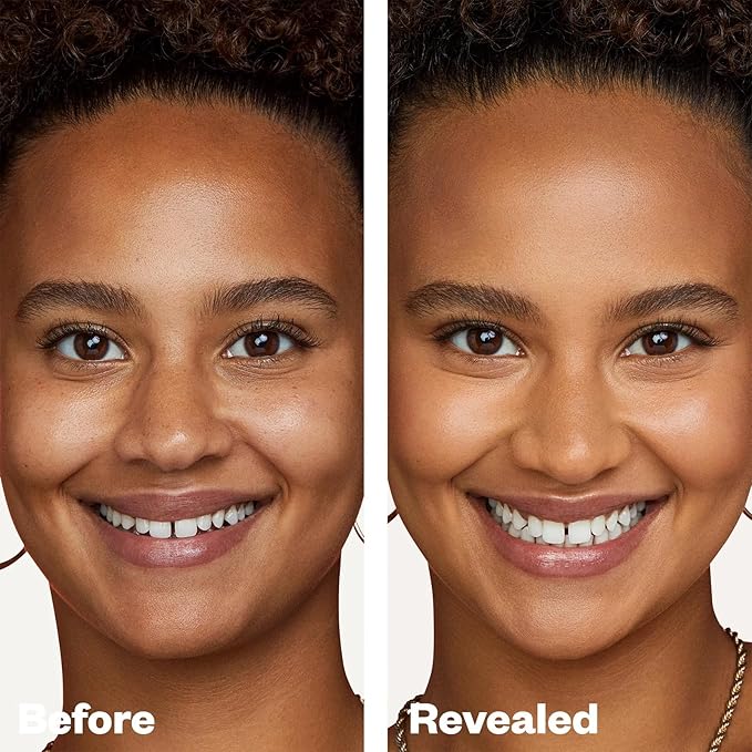 Kosas Revealer Liquid Foundation SPF 25 – Medium Buildable Coverage, Hydrating Natural Glow Finish, Medium Deep Neutral Olive 290