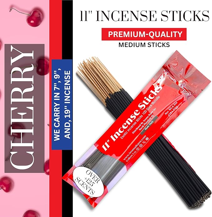 Aroma Depot 8 fl oz Cherry Fragrance Oil for Candles, Soap Making, Wax Melts, Diffusers, Body Oil Blends & Incense (240ml)