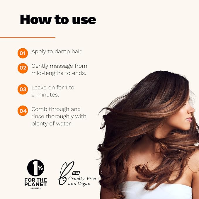 Ginger Milk BE HONEST Conditioner for all hair types. Rich in botanical actives and vitamins for optimal suppleness and shine. (8.5 fl oz.)
