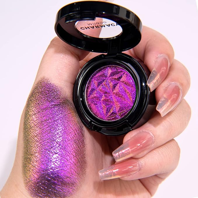 CHARMACY Duochrome Eyeshadow, Insane Shifters Chameleon Eyeshadow, Creates High-Impact, Metallic Eye Looks, 100% Vegan and Cruelty Free (Chameleon-#903, 0.05 Ounce (Pack of 1))