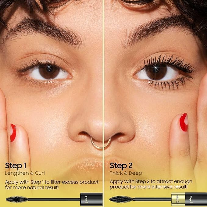 Mascara Volume and Length, Tubing Mascara Waterproof, Defining, Curling, Multiplying, Buildable Formula for a Charming Curling Eye Makeup Mothers Day Gifts