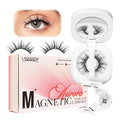 LASHVIEW Upgrade Magnetic Eyelashes with Applicator Soft Magnetic Eyelashes Natural Look Reusable No Glue Needed Easy to Wear and Remove（A29)