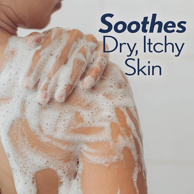 Ivory Body Wash, Deeply Moisturizing, 24hr Nourishing Hydration, Soothes Itchy Dry Skin, Made with Shea Butter Blend, Free of Dyes Heavy Perfumes Parabens & Phthalates, Oatmilk Scent, 27 oz