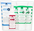 Easy as 1-2-3 Eczema Management System, Eczema1 Ultra-Gentle Cleansing Primer (x1), Eczema2 Manuka Flare Control Spray (x1), Eczema3 Ceramide-Rich Skin Barrier Repair Eczema Cream for Kids (x3)