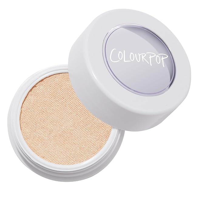 ColourPop Super Shock Highlighter Makeup - High-Pigment, Crème-Powder Face Makeup - Buildable & Blendable Formula with a Unique Bouncy Texture - Lunch Money (0.15 oz)