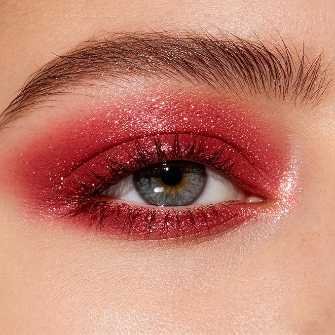 Bistopia，Pearlescent cream eyeshadow, shimmering, with a smooth texture that blends easily; a translucent metallic glitter eyeshadow that delivers a long-lasting, sparkling finish, 2g (#23)